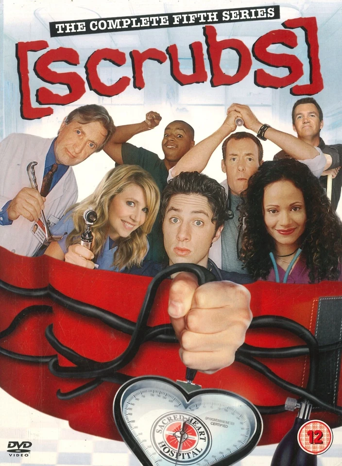 Scrubs: Series 5 (2006) DVD, Zach Braff, Donald Faison, Sarah Chalke [Region 2] - Image 1 of 2