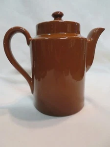 vintage Hall Coffee Pot with lid- dark brown - Picture 1 of 10