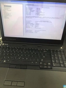 Dell Precision M4600 15.6"\ i7-2620M\ 2.7GHZ\500 HDD\ 4GB RAM\ NO OS - Picture 1 of 8