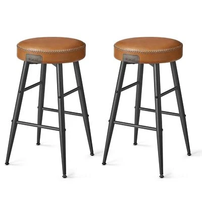 EKHO Collection - Bar Stools Set of 2 Counter Height Bar Stools Kitchen Count... - Image 1 of 4