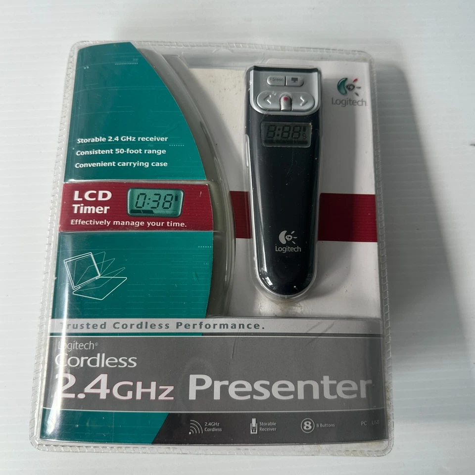 Logitech Wireless Presenter USB 2.4GHz Wireless Receiver - Image 1 of 4