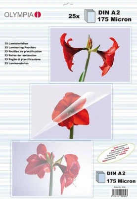Olympia Laminierfolie A2 25er 175 mic
