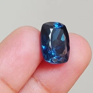 10 quilates piedra preciosa suelta de corte cojín azul oscuro azul oscuro de Cachemira - Imagen 1 de 3