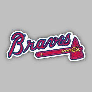 Atlanta Braves Vinyl Sticker/Decal - Pro MLB Baseball - Major League - NL East 