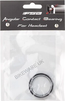 Genuine FSA Headset Bearing 1 1/8" 41.8x30.9x8mm 45°x45° MR121 TH-870E 160-1647 - Image 1 of 4