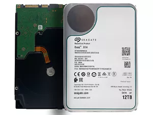 Seagate ST12000NM0538 12TB 256MB 7200RPM 3.5" SATA 6.0Gb/s Enterprise Hard Drive - Picture 1 of 8