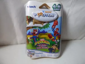Spider Man Marvel Game V Smile Motion V Friends Secret Mission 4-6 Year - Picture 1 of 4