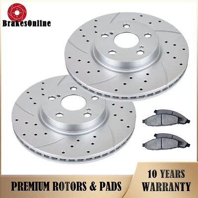 Pastillas de rotores de freno delanteros aptas para Ford Fusion Lincoln MKZ Zephyr Mazda 6 frenos Foto 1 de 4