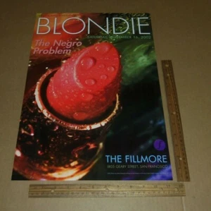 2002 Blondie Fillmore SF Konzertposter F544 - Bild 1 von 5