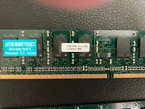 ddr2 2gb desktop 2x1GB - Picture 1 of 3