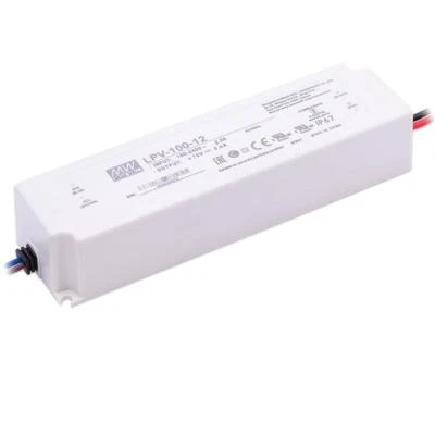 Mean Well LPV-100-12 LED Netzteil 102W 12V 8.5A IP67 Schaltnetzteil CV - Bild 1 von 4