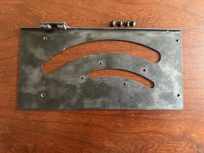 Original Blade Tilt Scale Base With Screws For Tradesman Table Saw 10" BTS10BW - Image 1 of 3