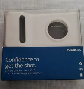 Nokia Lumia 1020 Camera Grip Case PD-95G White ...open Box - Picture 1 of 7