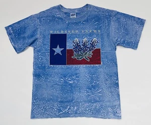 Vintage Fredericksburg Texas Wildseed Farms Hand-made Tie Dye Shirt Size Medium - Picture 1 of 7