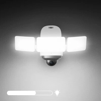 eufy Floodlight Cam 2 Pro 2K FHD Outdoor Wired Security Camera Motion Activated - Image 1 of 4