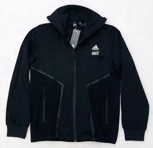 NEU SELTENE HERREN ADIDAS 007 SPORTWARE TRACK TOP x JAMES BOND SCHWARZ KOLLAB JACKE - Bild 1 von 11