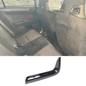 For Mitsubishi Lancer EVO 07-17 Replace Carbon Fiber Window Control Switch Panel - Picture 1 of 6
