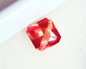 Natural Padparadscha Sapphire Loose Gemstone 2.00 Ct Certified With Free Gift - Bild 1 von 8
