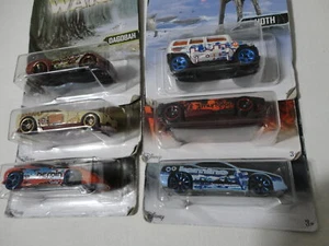 Hot Wheels LOTE DE SEIS coches diferentes de Star Wars - en cartas malas - Lote #2 - Imagen 1 de 4
