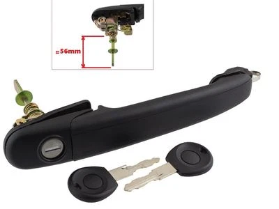 MANIGLIA PORTE ANTERIORE DESTRA = SINISTRA 56mm PER FORD GALAXY SEAT ALHAMBRA - Imagen 1 de 2