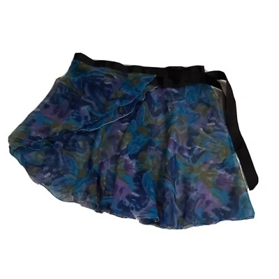 跳舞蕾丝裙 L 码儿童波西米亚花朵多色  — 第 1/4 张图片