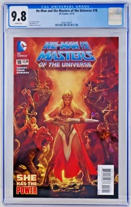 He-Man & the Masters of the Universe #18 CGC 9.8 1st She-Ra App DC 2014 NM/MT - Bild 1 von 2