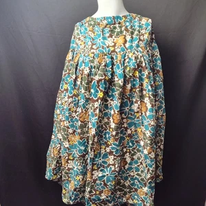 Vintage 2X Falda Floral Elástica Plisada Jardín Swish Divertido Festival Disfraz Baile - Imagen 1 de 3