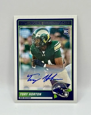2025 Score Football Tory Horton Auto RC Seahawks - Image 1 of 2