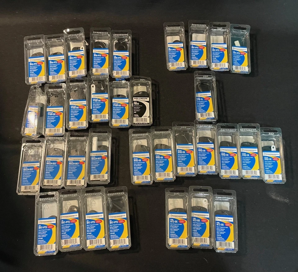 ASSORTED LOT OF 34 HILLMAN  KEYS-NEW - Image 1 of 1