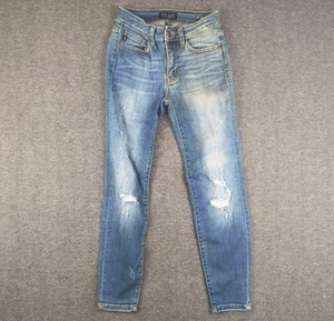 Judy Blue Womans Jeans Size 1/25 Relaxed Fit Distressed - Picture 1 of 12