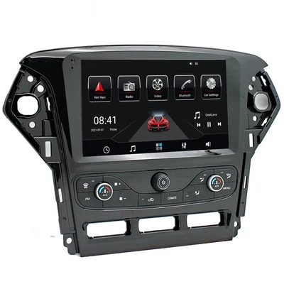 9" 64GB Android 14 Autoradio Navigation GPS BT CarPlay Für Ford Mondeo MK4 11-13 - Bild 1 von 4