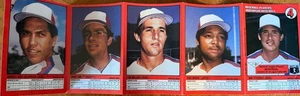 Rare 1987 MLB General Mills Booklet #4, Montreal Expos, Wallach RARE GALARRAGA - Bild 1 von 2