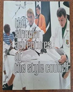 Style Council Song Book Sheet Music Paul Weller Mod 80s Singular Adventures - Picture 1 of 19