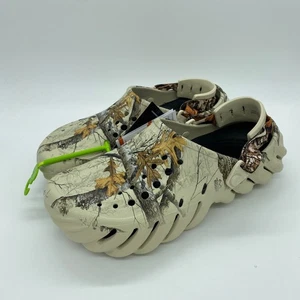 Crocs Realtree Edge Echo Clog Slipper Outdoor Beige Camouflage Größe 10 Herren - Bild 1 von 6
