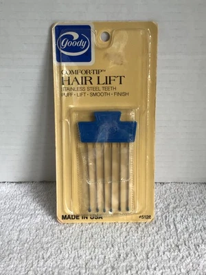 Vintage Goody Comfor-Tip Hair Lift #5128 READ - Image 1 of 4