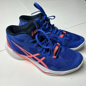 ASICS Sky Elite FF MT 2 Purple Orange Volleyball Shoe High Top Women's 9.5 - Picture 1 of 8