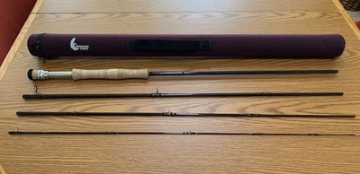 Winston IBIS 710-4 4.6 oz. Slightly Used Steelhead/Salmon Fly Rod w/ Tube Case - Image 1 of 4