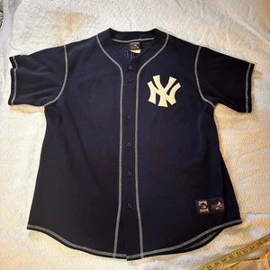 Majestic Gehrig NY Yankees Vintage Men’s XL Cooperstown Collection Jersey USA - Picture 1 of 23