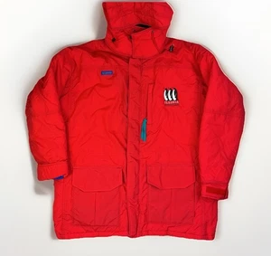 Vintage 90s Columbia ILLIRIA ANTARCTICA Winter Coat Detached Hood Size XL - Picture 1 of 14