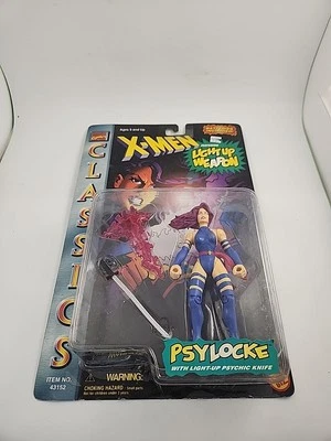 ToyBiz Marvel X-Men Classics Psylocke 1996 5" Vintage Action Figure New - Image 1 of 4