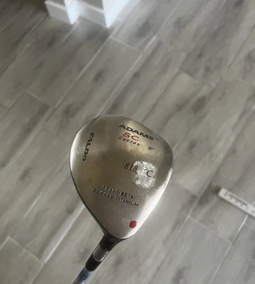 Adams SC Series Driver 9.0° Regular 818 Right Hand Golf Club Faldo Titanium - Image 1 of 4