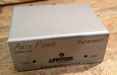 NSI Leviton AXKE0-X1D Axis Expansion Lighting Controller, DMX, USB - Image 1 of 2