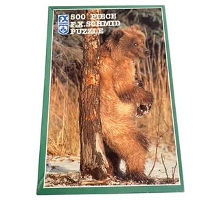 F.X. Schmid Bear With Me 500 Pieces Puzzle Complete - Picture 1 of 9