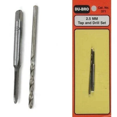 DU-BRO Dubro 371 RC Remote Control Airplane Tap & Drill Set 2.5mm 2.5 mm DUB371 - Image 1 of 3