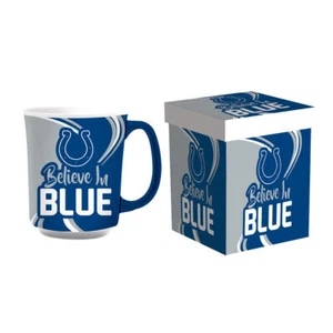 Indianapolis Colts Coffee Mug 14oz Ceramic with Matching Box - Picture 1 of 1