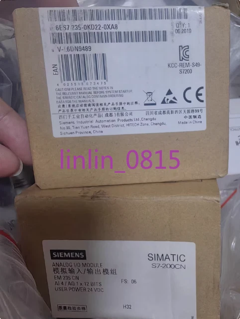 1Pcs New Siemens S7-200CN 6ES7235 6ES7 235-0KD22-0XA8 - Image 1 of 1