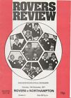 1977/78 Doncaster Rovers v Northampton Town Division 4 Programme