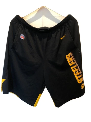 Pittsburgh Steelers Shorts Mens Large Nike Dri Fit Football Athletic Basketball Cover