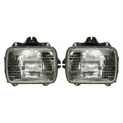 DEPO Headlight Set For 1984-1995 Toyota Pickup Driver & Passenger Side TO2500113 - Image 1 of 4