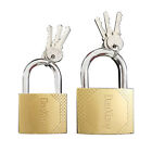 3pcs For Gym Locker With Keys Wear Resistance Luggage Outdoors Small Padlock